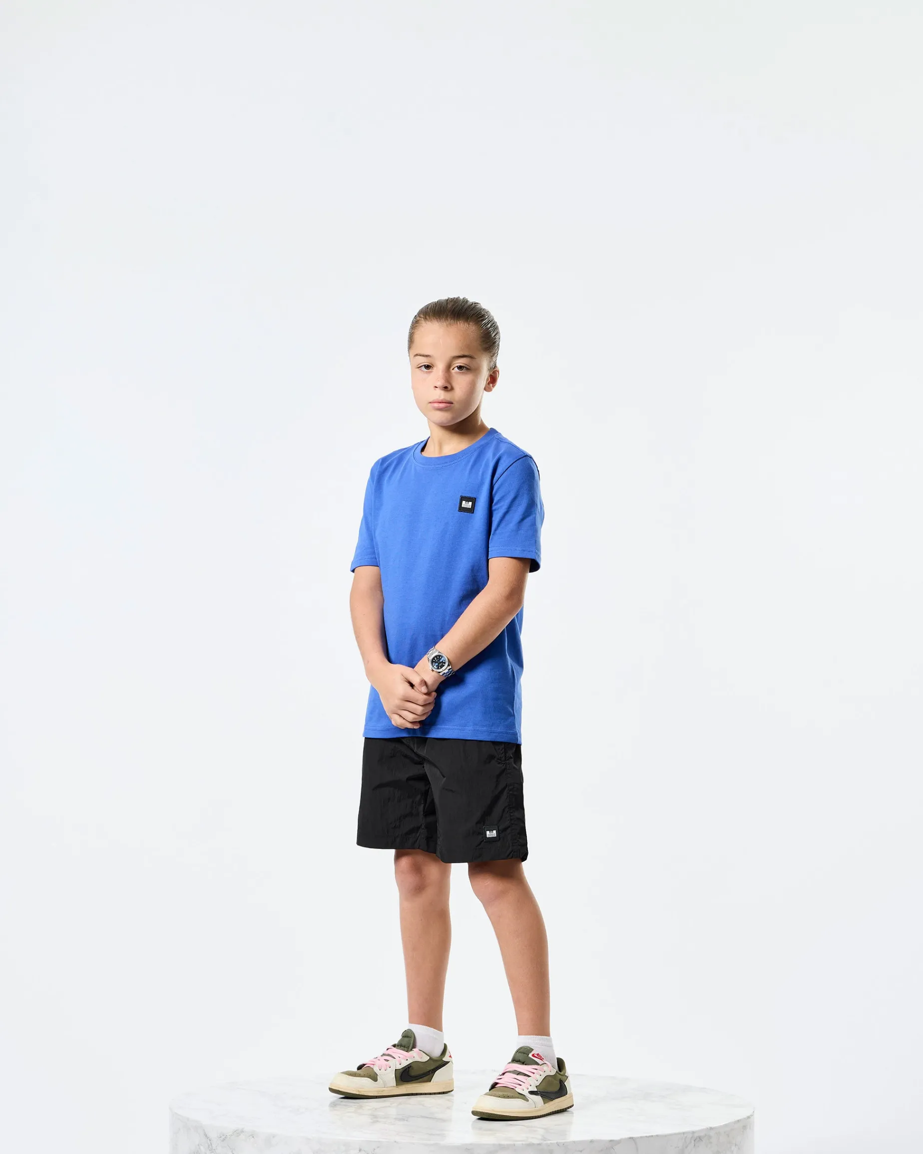 Kids Cannon Beach T-Shirt Bluebell