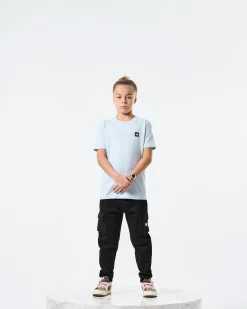 Kids Cannon Beach T-Shirt Ocean Wave Blue