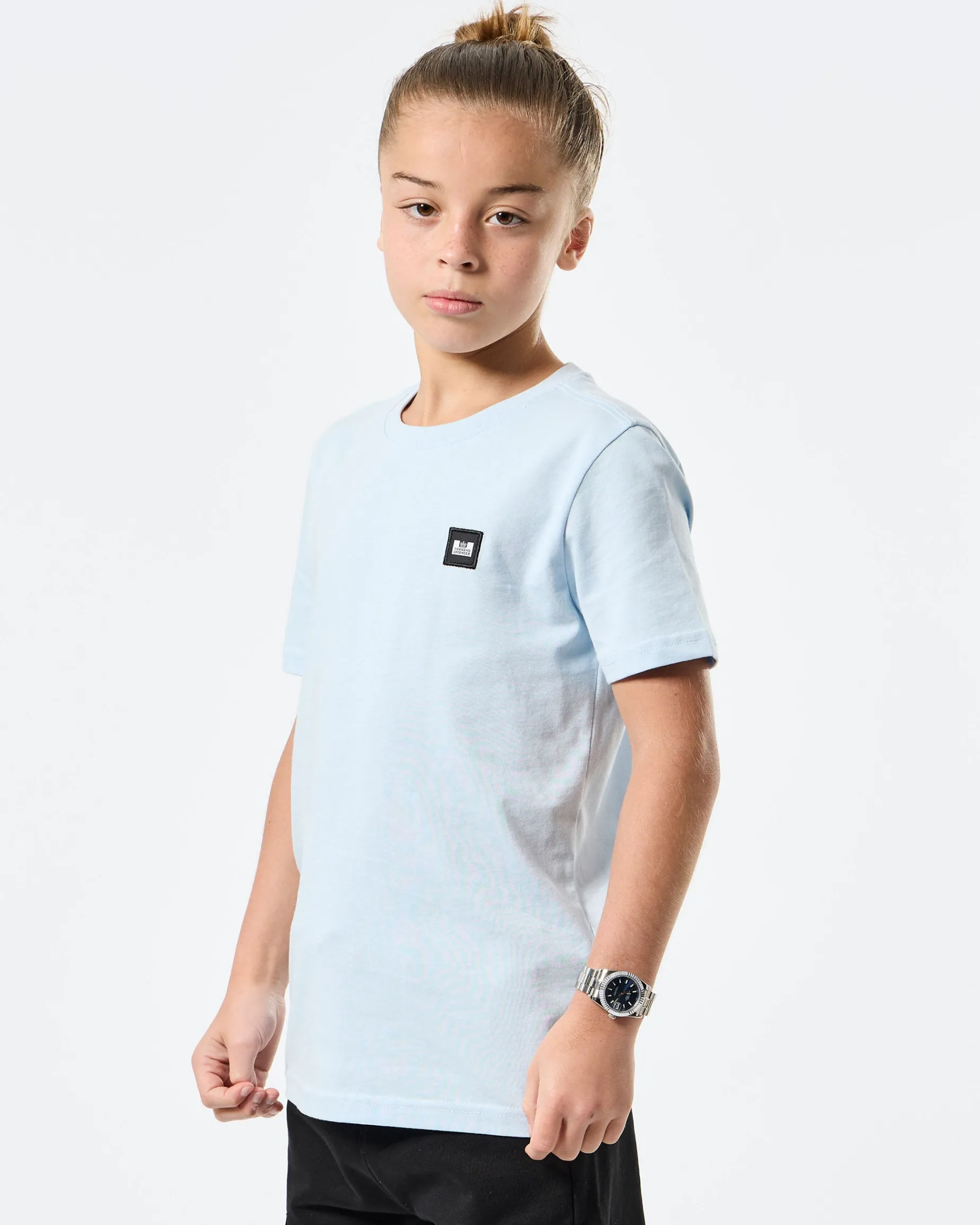 Kids Cannon Beach T-Shirt Ocean Wave Blue