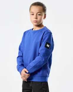 Kids F Bomb Sweatshirt Bluebell