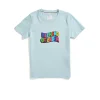 Kids Hallelujah Graphic T-Shirt Ocean Wave Blue