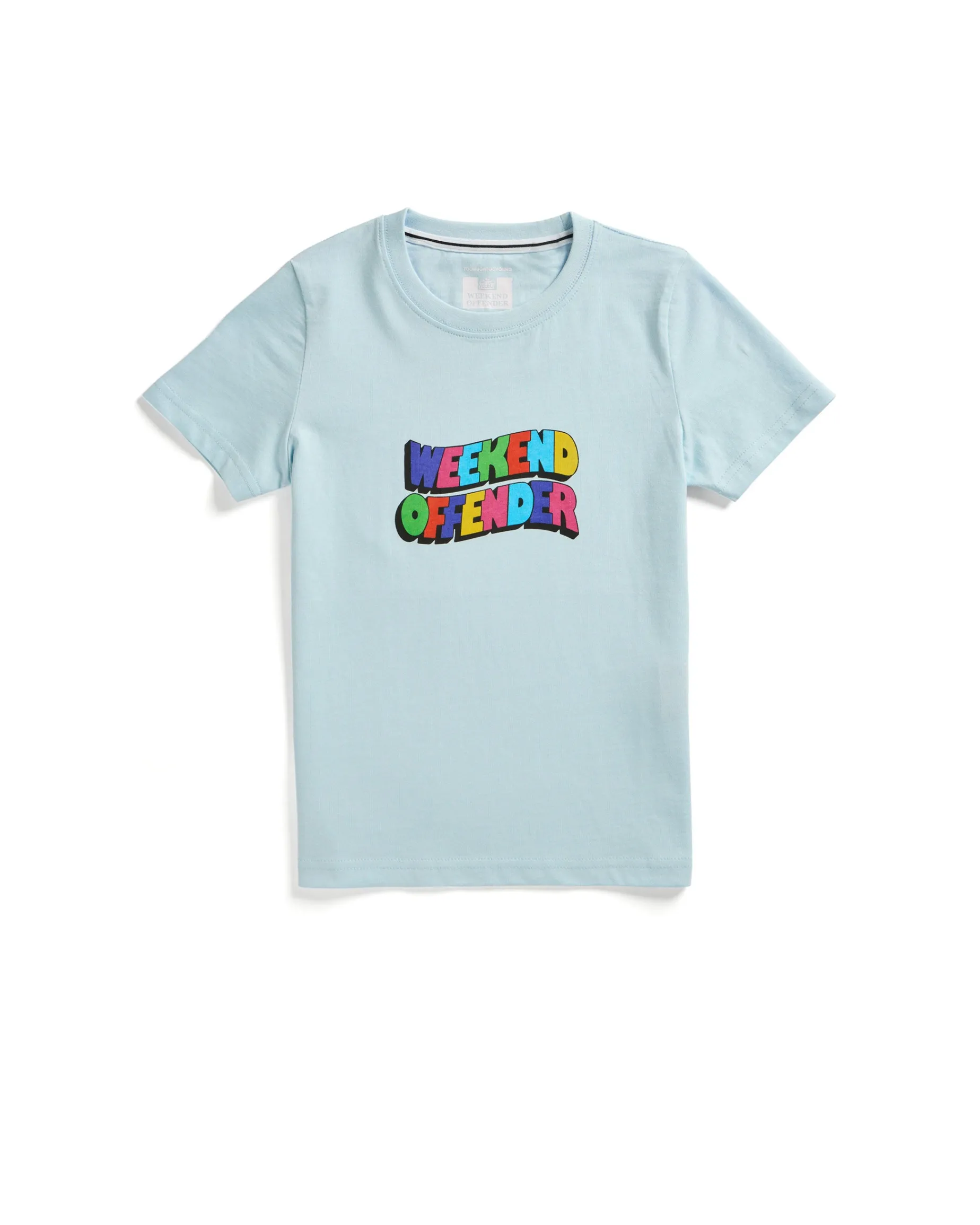 Kids Hallelujah Graphic T-Shirt Ocean Wave Blue