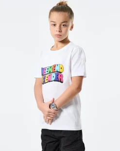 Kids Hallelujah Graphic T-Shirt White