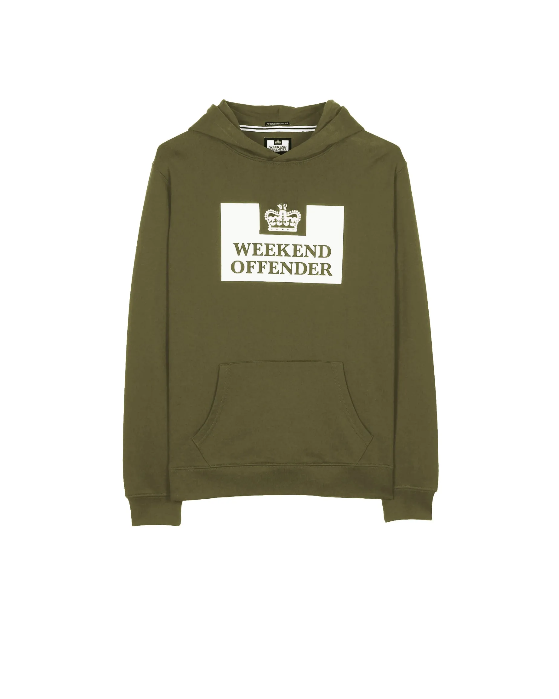 Kids HM Service Classic Hoodie Dark Green