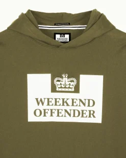 Kids HM Service Classic Hoodie Dark Green