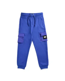 Kids Lippi Cargo Jogger Pants Bluebell