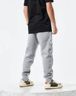 Kids Lippi Cargo Jogger Pants Smokey Grey