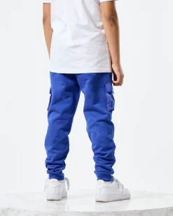 Kids Lippi Cargo Jogger Pants Bluebell