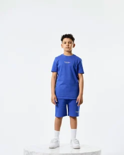 Kids Millergrove T-Shirt Bluebell/Alabaster