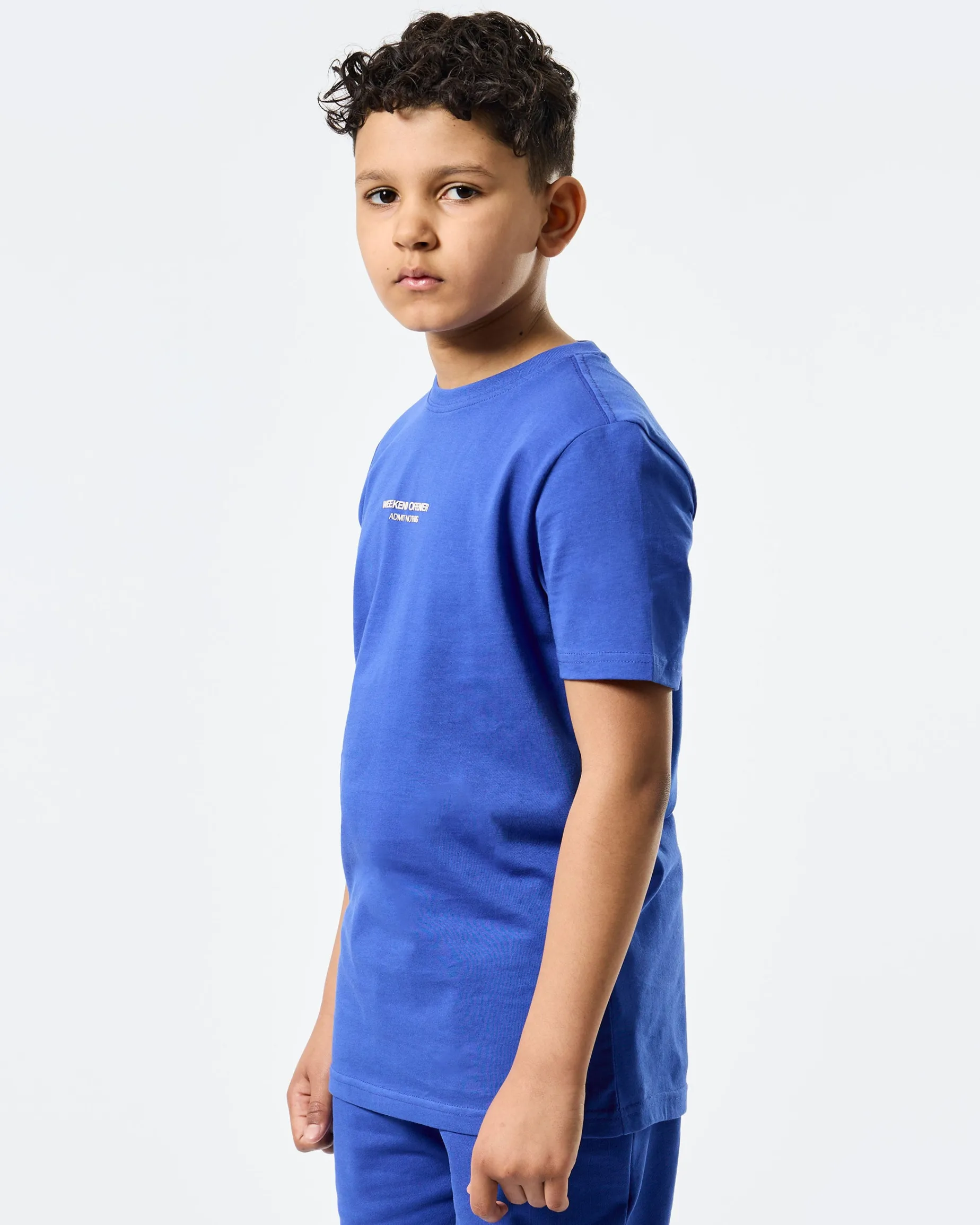 Kids Millergrove T-Shirt Bluebell/Alabaster