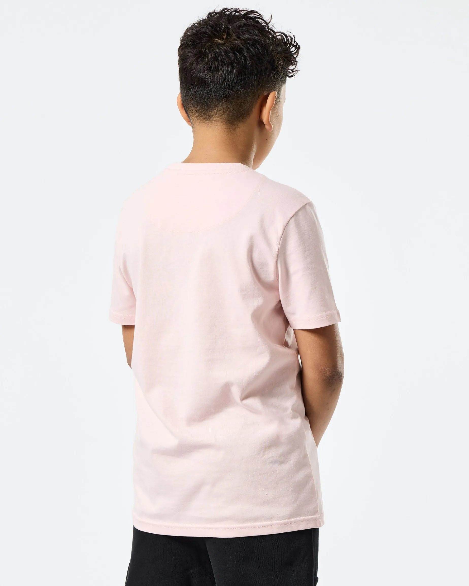 Kids Millergrove T-Shirt Pale Blush Pink/Candy Pink