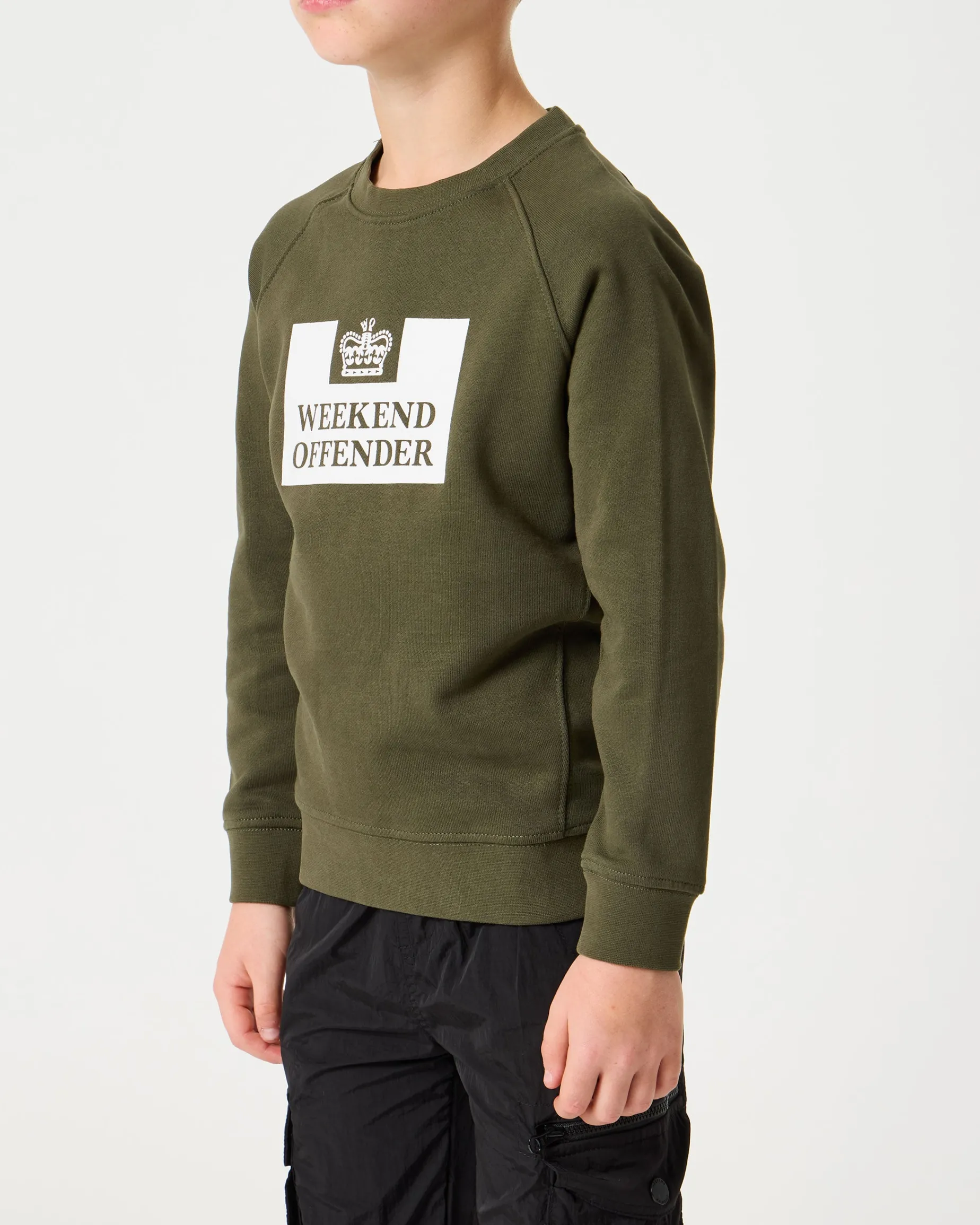 Kids Penitentiary Classic Sweatshirt Dark Green