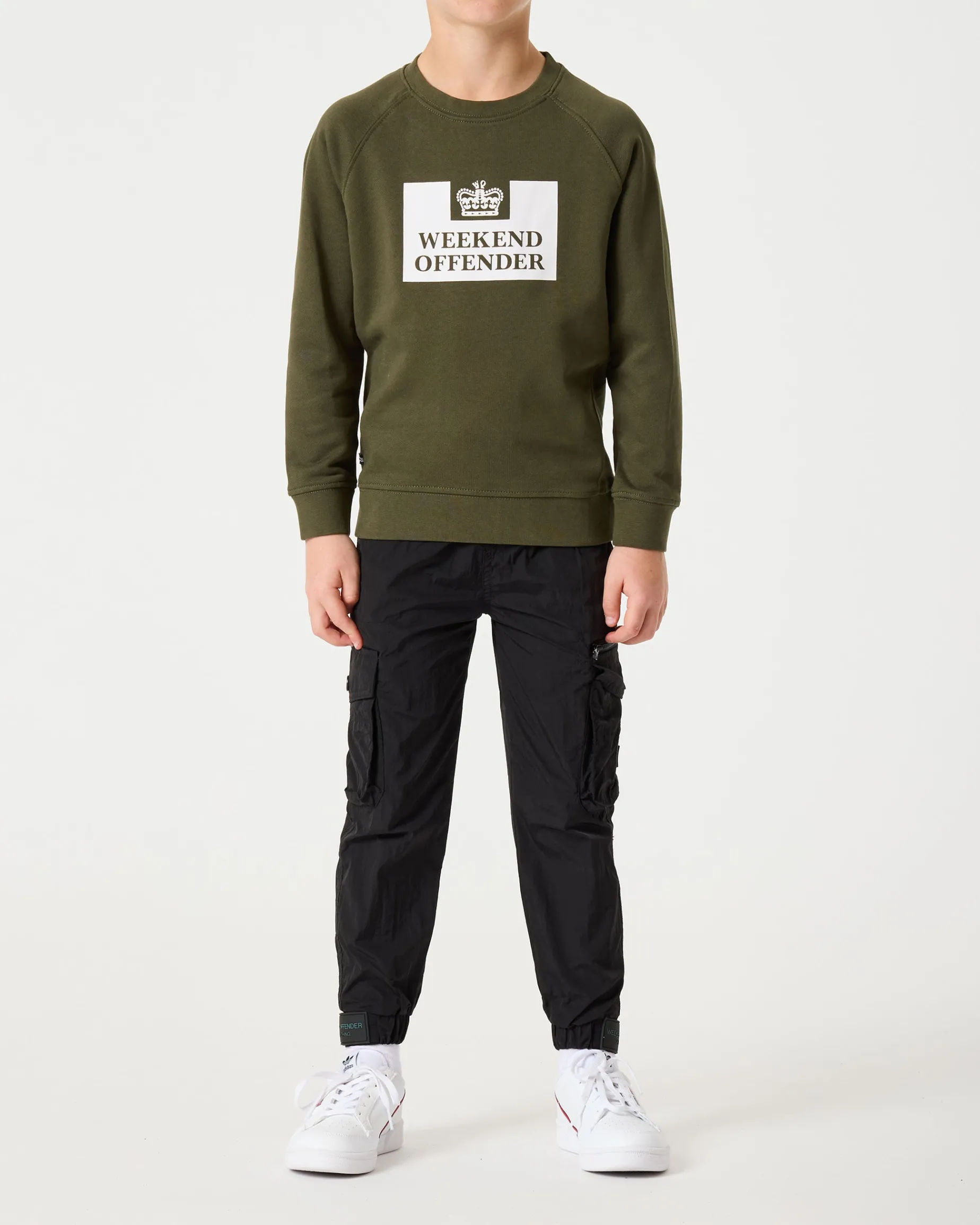 Kids Penitentiary Classic Sweatshirt Dark Green