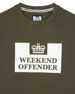 Kids Penitentiary Classic Sweatshirt Dark Green