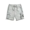 Kids Pink Sands Jogger Shorts Smokey Grey