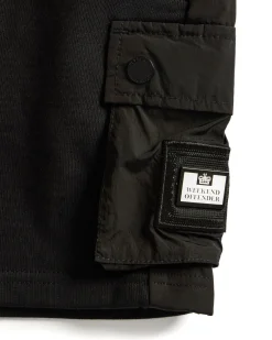 Kids Pink Sands Jogger Shorts Black