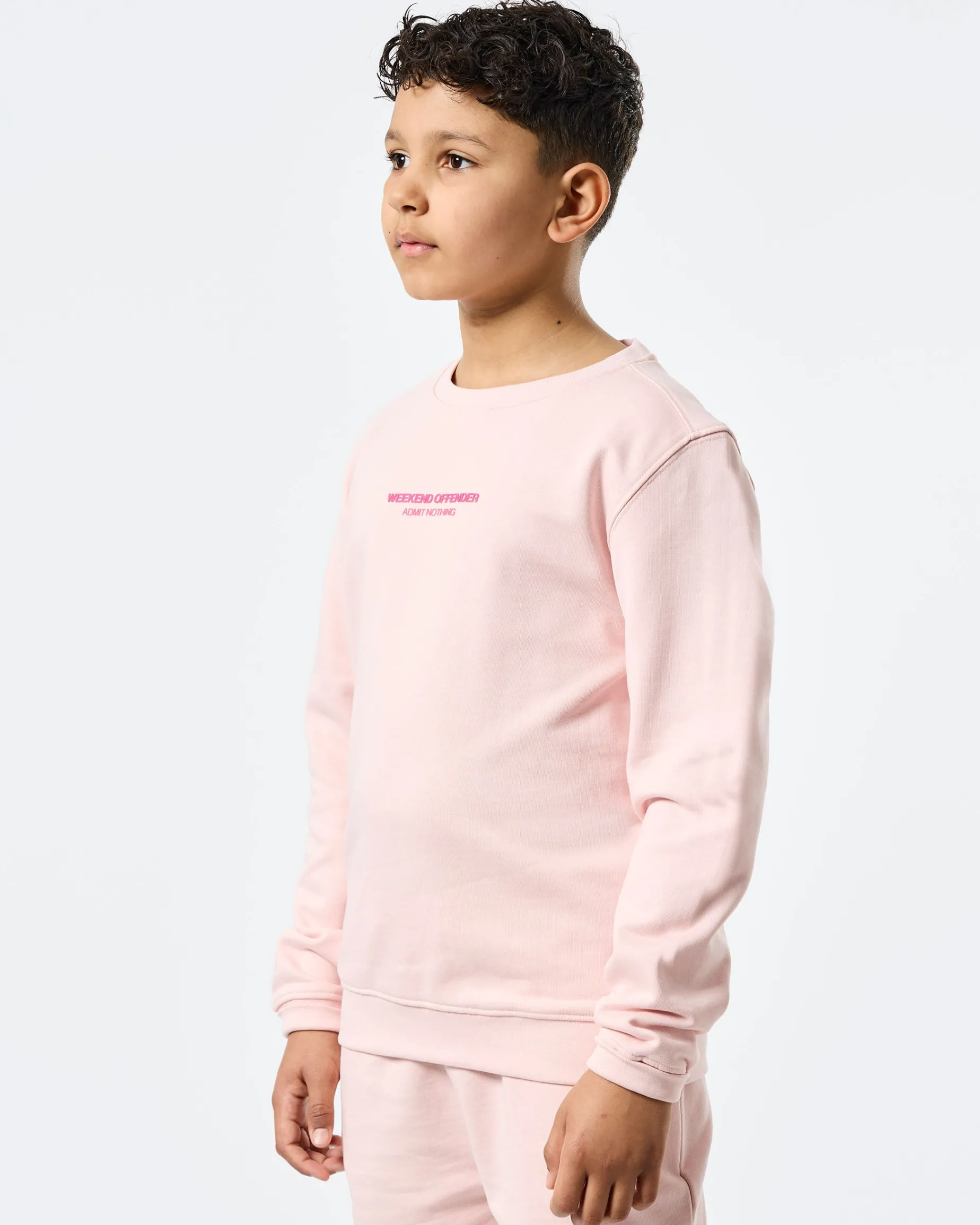 Kids Raval Sweatshirt Pale Blush Pink