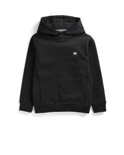 Kids Ribbe Hoodie Black