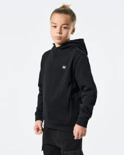 Kids Ribbe Hoodie Black