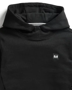 Kids Ribbe Hoodie Black