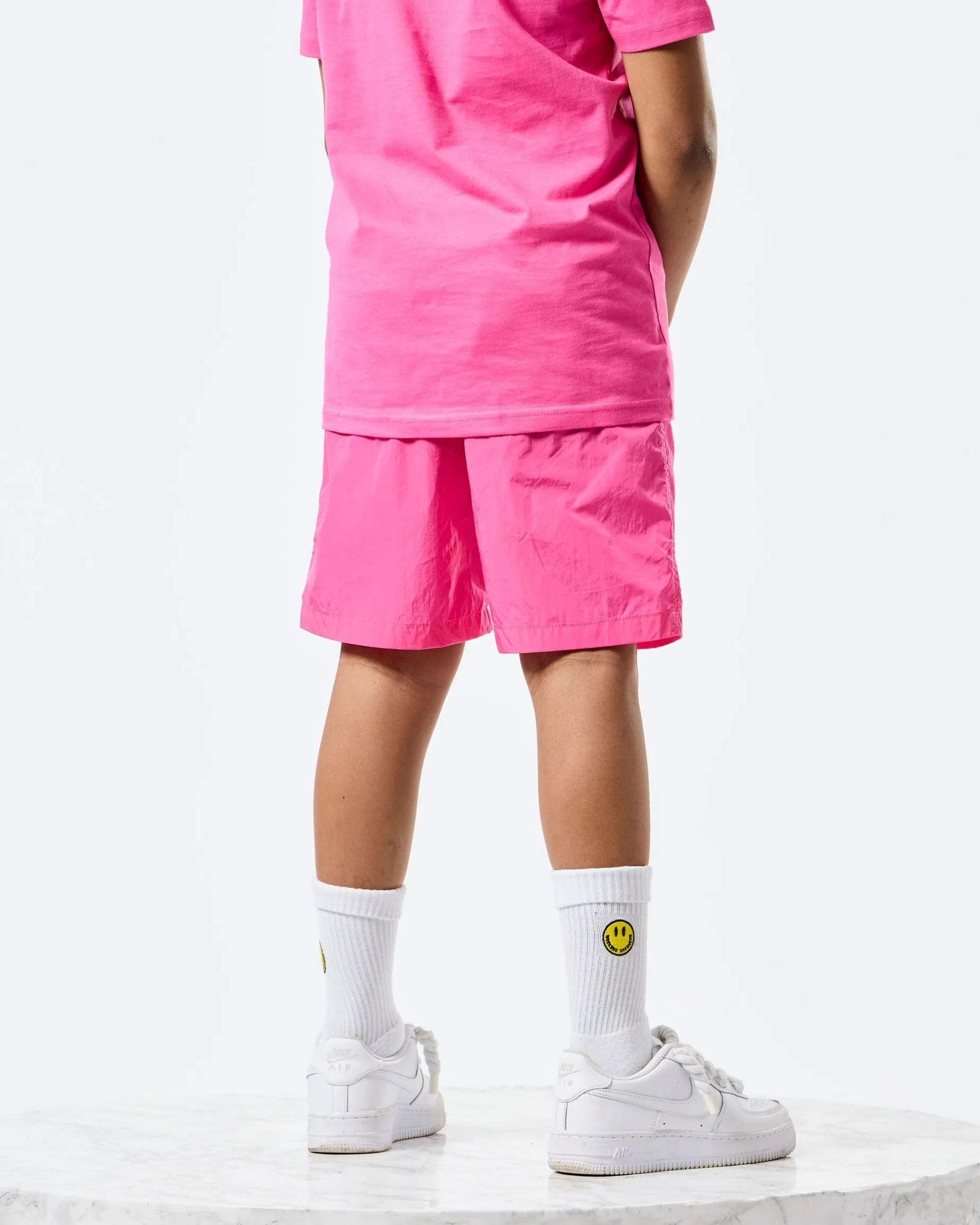 Kids Stacks Swim Shorts Candy Pink