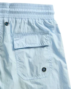 Kids Stacks Swim Shorts Ocean Wave Blue
