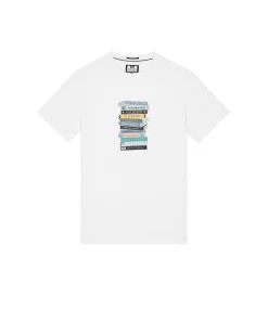 Kids Tapes Graphic T-Shirt White