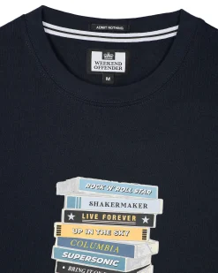 Kids Tapes Graphic T-Shirt Navy