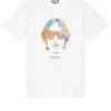 Kinky Afro Graphic T-Shirt White