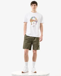 Kinky Afro Graphic T-Shirt White