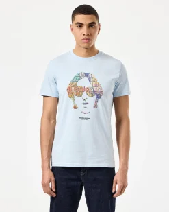 Kinky Afro Graphic T-Shirt Ocean Wave