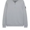Kraviz Quarter Zip Sweatshirt Smokey Grey