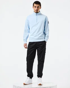 Kraviz Quarter Zip Sweatshirt Oceanwave Blue