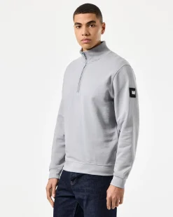 Kraviz Quarter Zip Sweatshirt Smokey Grey