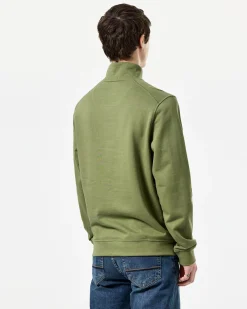 Kraviz Quarter Zip Sweatshirt Sapling Green