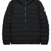 La Gaurdia Puffer Jacket Black - Plus Size