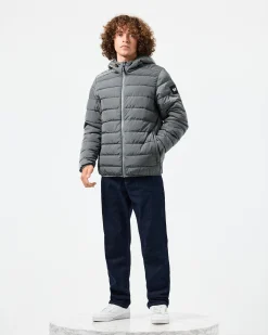 La Guardia Padded Jacket Zinc