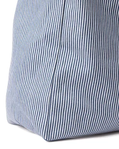 La Mina Tote Bag Ticking Stripe