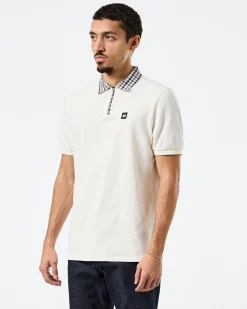 Lachine Polo Shirt Ghost/Mid House Check