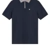 Lachine Polo Shirt Navy/Mid House Check