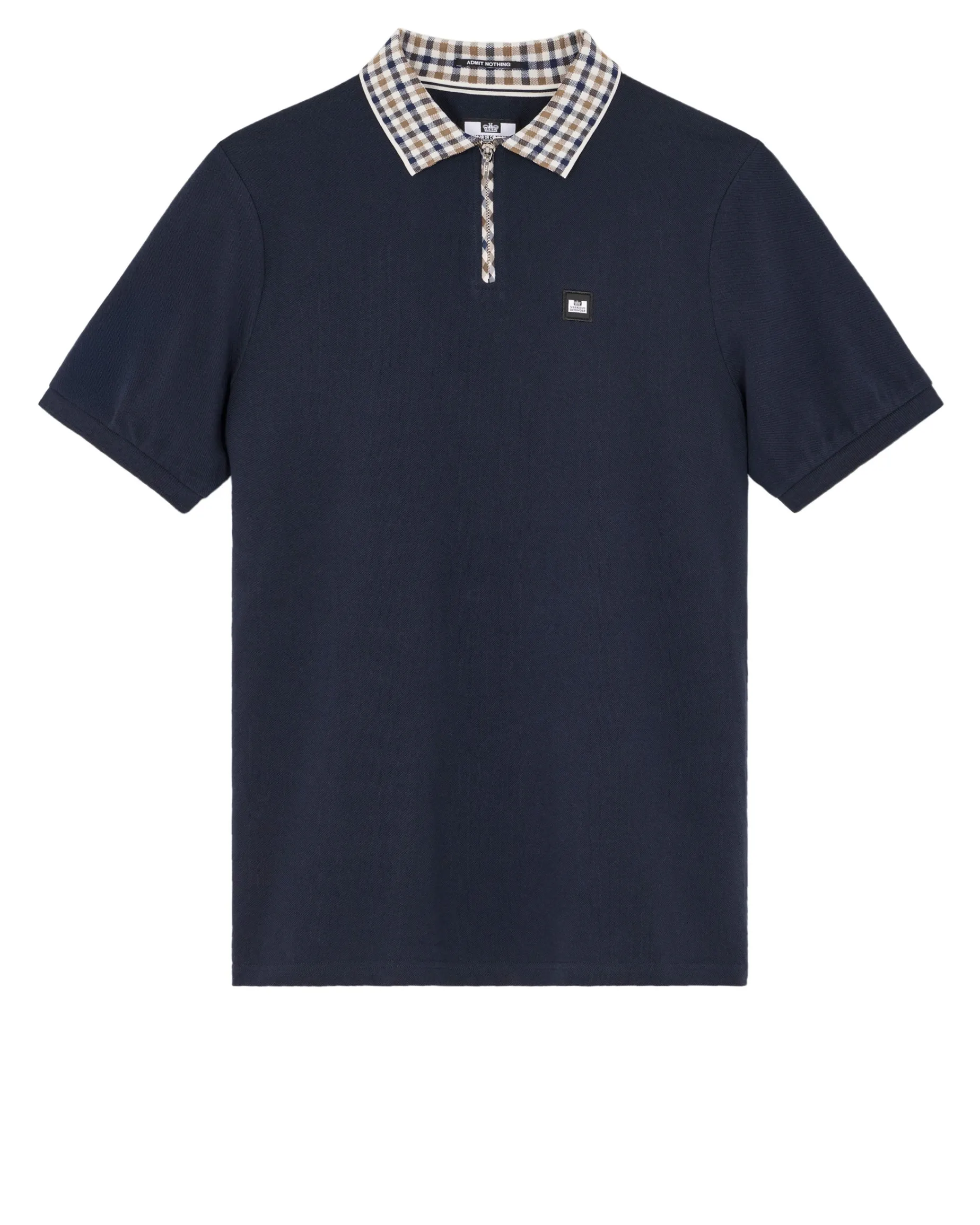 Lachine Polo Shirt Navy/Mid House Check