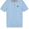 Lachine Polo Shirt Sea Marine Blue/Mid House Check