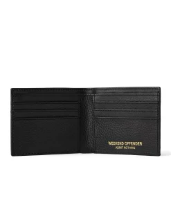 Leather Billfold Wallet With Gift Box Black