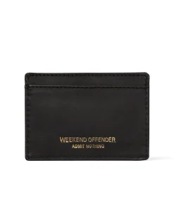 Leather Card Holder Black