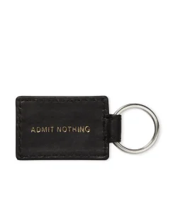 Leather Key Fob Black