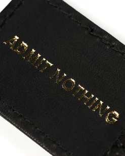 Leather Key Fob Black