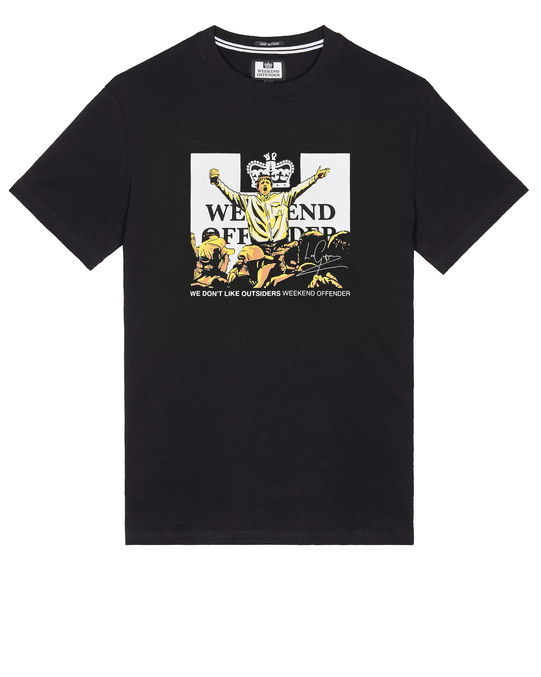 Leo Gregory Graphic T-Shirt Black