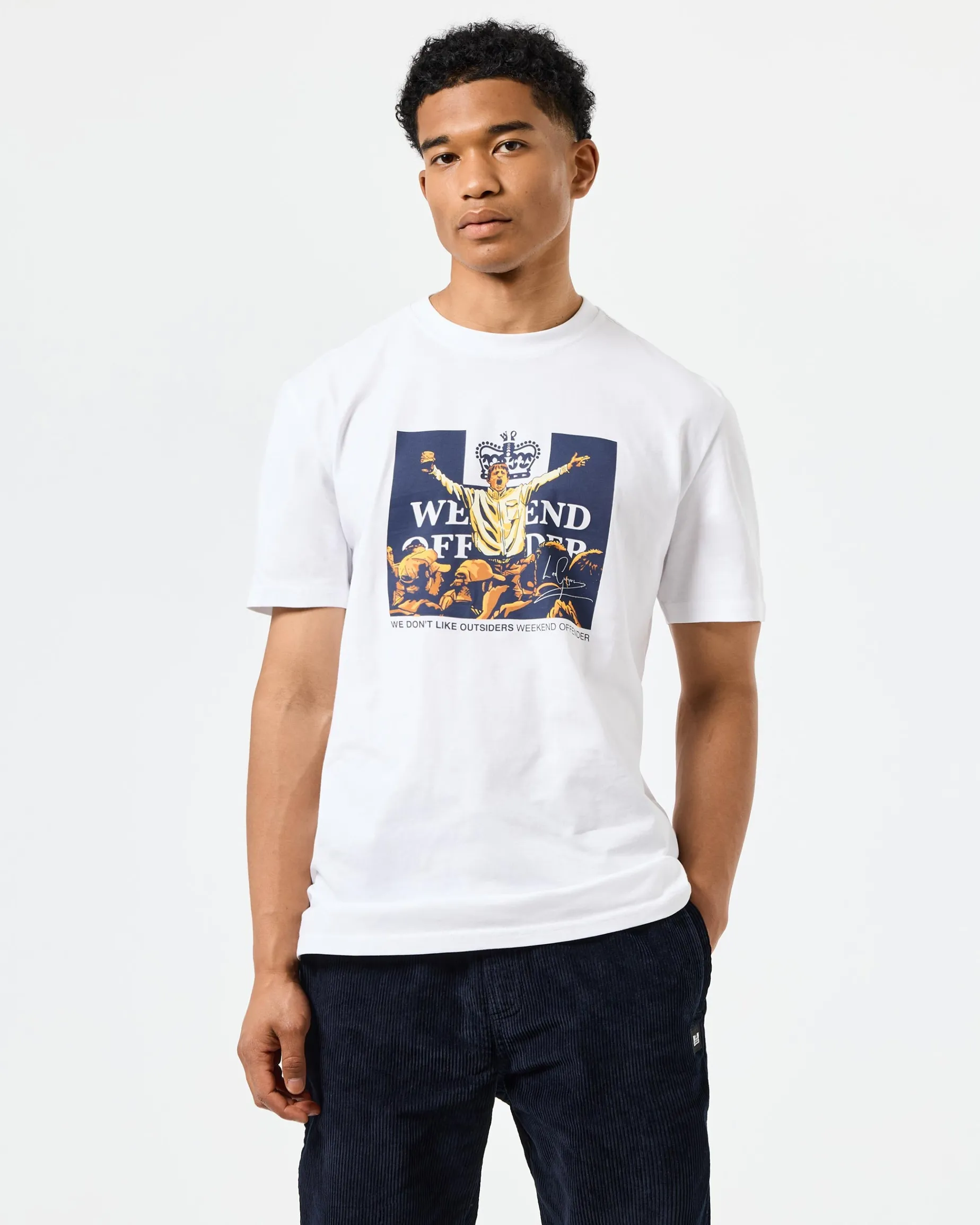 Leo Gregory Graphic T-Shirt White