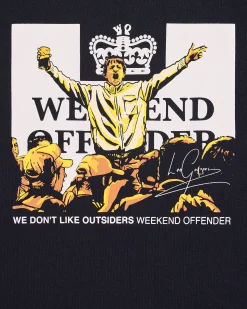 Leo Gregory Graphic T-Shirt Navy