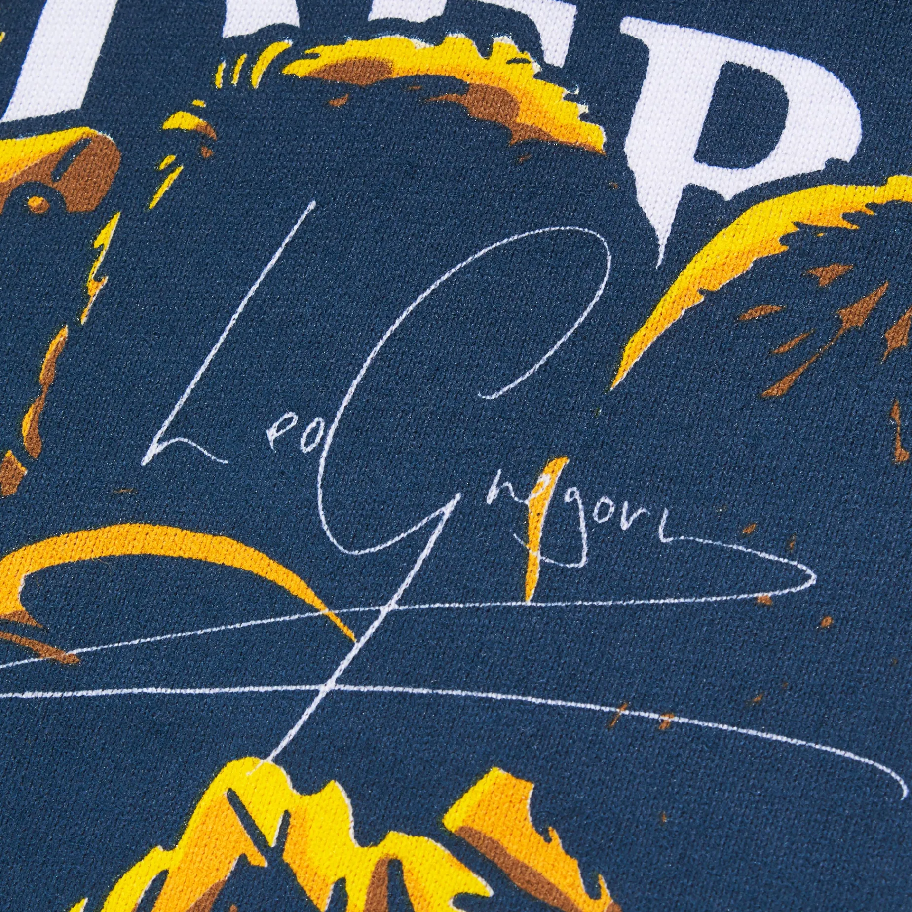 Leo Gregory Graphic T-Shirt White